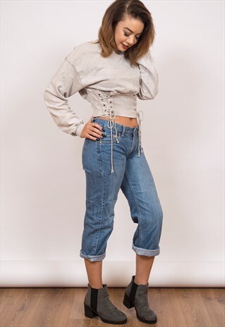 LEVIS 550 BLUE DENIM JEANS 30/26