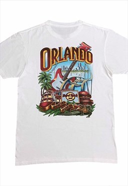 Hard Rock Cafe Orlando white Tshirt
