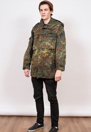GERMAN ISSUE FLECTARN CAMOUFLAGE PARKA