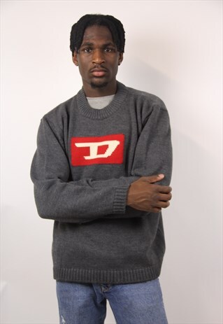 VINTAGE DIESEL GREY JUMPER