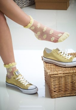 Summer Lemon Queen Socks