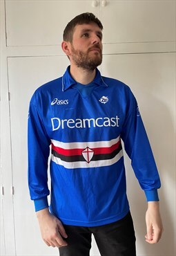 1999-00 Sampdoria Home L/S Shirt 