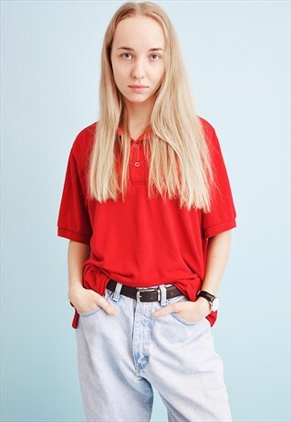 90'S RETRO LACOSTE ATHLEISURE VARSITY POLO T-SHIRT TEE