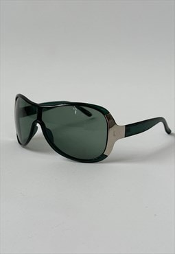 YSL Vintage Sunglasses Oversized Round Yves Saint Laurent 
