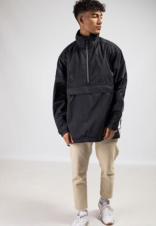 VINTAGE NIKE 1/2 ZIP SHELL JACKET