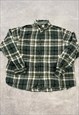 WOOLRICH SHIRT LONG SLEEVE CHECKED PATTERNED BUTTON UP SHIRT