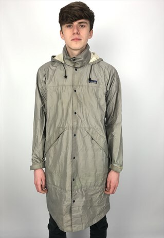 90S VINTAGE PATAGONIA LONG LINE RAIN COAT