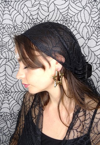 GOLD BAMBOO STAR EARRINGS