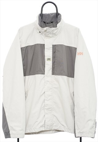 VINTAGE HELLY HANSEN CREAM JACKET MENS