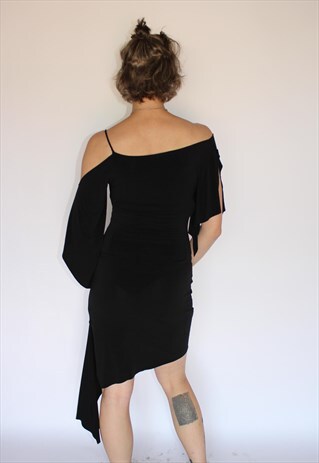 90S MALL GOTH SLIP DRESS