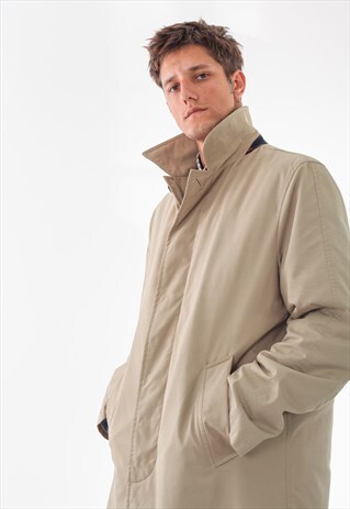 VINTAGE TOMMY HILFIGER AMERICAN COAT BEIGE