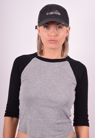 NIKE WOMENS VINTAGE CAP ONE SIZE BLACK 90'S