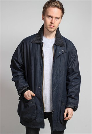 VINTAGE OVERSIZED WAX JACKET