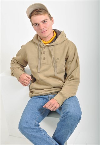 VINTAGE HOODIE IN BEIGE