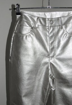 Silver trousers