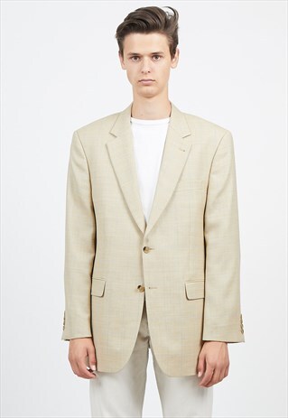 VINTAGE BEIGE GILBERTO BLAZER JACKET