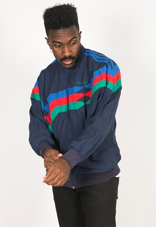 VINTAGE 80S USA ADIDAS SHELL SPORT JACKET / R012