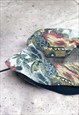 VINTAGE SURF PRINT BUCKET HAT