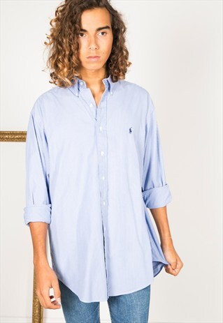 VINTAGE 80S POLO RALPH LAUREN SHIRT / S0112