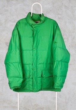 Vintage Fila Puffer Jacket Made in Italy Green XL