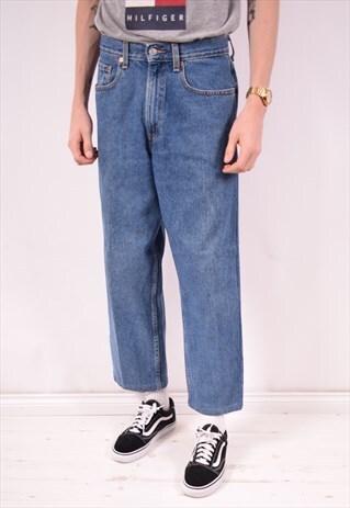 LEVI'S 569 MENS VINTAGE JEANS W30 L27 BLUE 90S