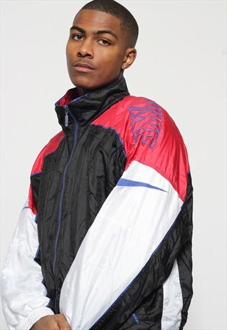 VINTAGE NIKE TRACK JACKET BLACK