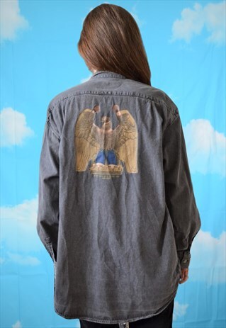 VINTAGE 90'S ARMANI DENIM SHIRT