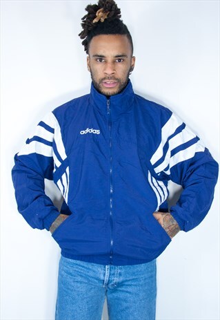 ADIDAS VINTAGE JACKET BLUE