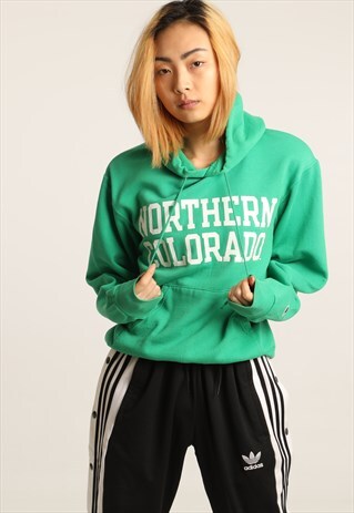 VINTAGE CHAMPION PRINTED HOODIE