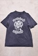 Rare Vintage 80s/90s Motorhead Black Print T Shirt