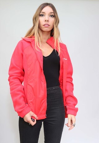 VINTAGE RETRO OVERSIZED COLUMBIA FLEECE