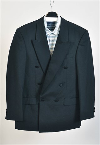 Vintage 00s double breasted suit jacket