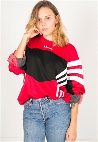 VINTAGE 90S ADIDAS SWEATSHIRT/ R047