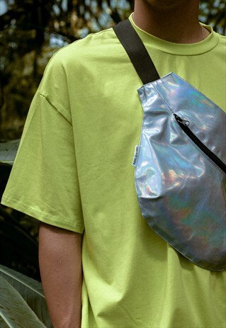 HOLOGRAPHIC UNISEX BUM BAG