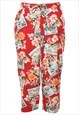 Vintage Villager Floral Print Trousers - W30 L23