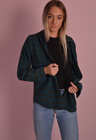 CHECK FLANNEL SHIRT GRS877