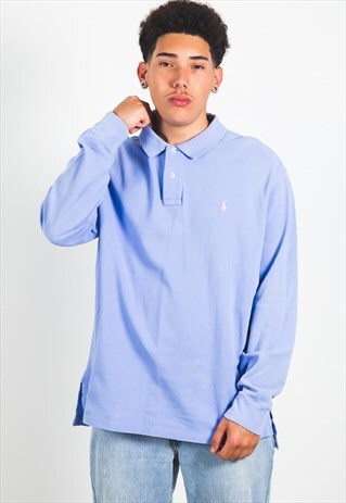 VINTAGE 80S POLO RALPH LAUREN POLO T-SHIRT / 1015