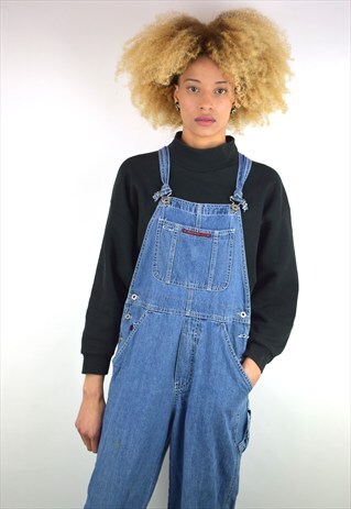 VINTAGE 90'S DENIM DUNGAREES