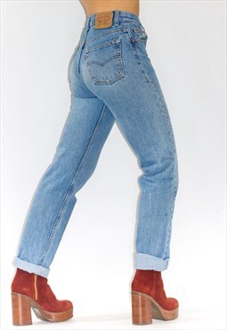 Vintage 80's Straight Fit 501 Levi's Jeans