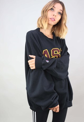 VINTAGE 90S OVERSIZED ASU CHAMPION SWEATSHIRT