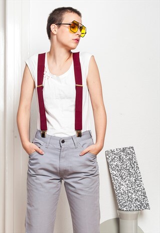 90S VINTAGE SUSPENDERS