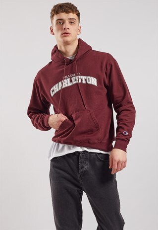 VINTAGE CHAMPION COLLEGE OF CHARLESTON HOODIE