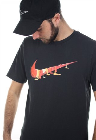 VINTAGE NIKE BIG LOGO GRAPHIC T SHIRT TEE