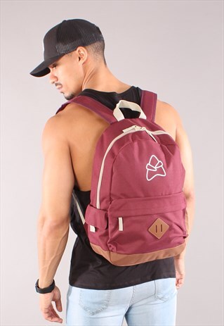 BURGUNDY BACKPACK