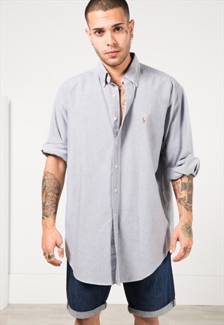 VINTAGE 80S POLO RALPH LAUREN SHIRT 0080 / 902