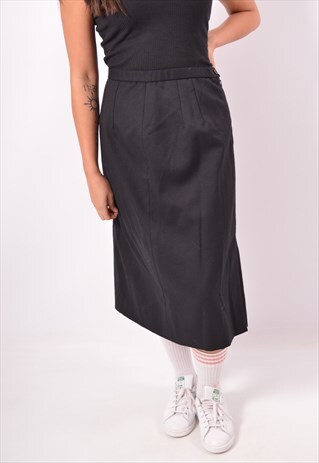 VINTAGE PENDLETON SKIRT BLACK