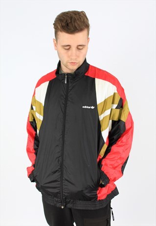 ADIDAS VINTAGE 3 STRIPES SPORTS TRACK JACKET