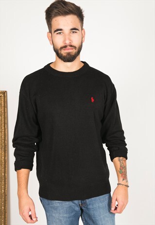 VINTAGE 80S POLO RALPH LAUREN JUMPER / R4113C800