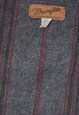 VINTAGE WRANGLER DARK WASH DENIM JACKET - XL