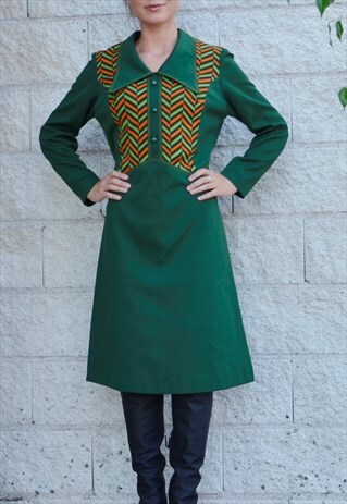 VINTAGE 70'S DRESS